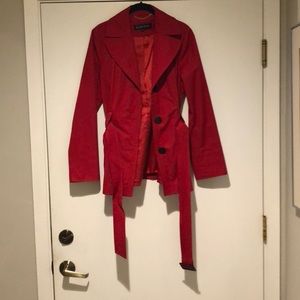 Red Trench Coat